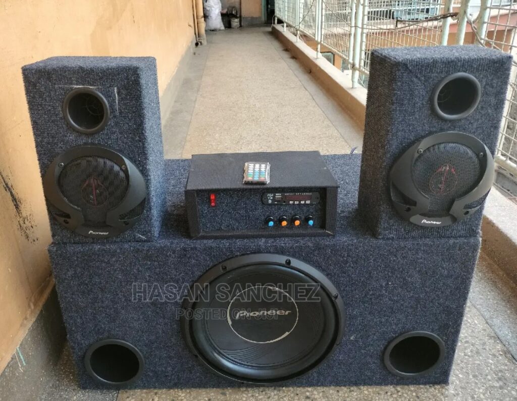 Pioneer Full Set 2500watts Deep Bass Output Sanchez Sounds Entertainment