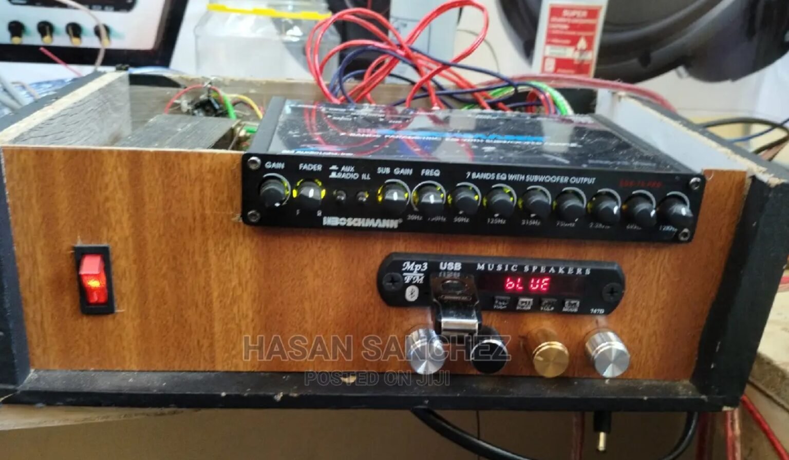 3000w Best Relay Amplifier With Bluetooth and Equalizer – Sanchez ...