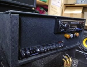Amplifier With Car Radio 3000watts