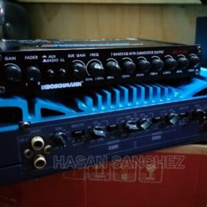 Boschmann 1300w Amplifier With Boschmann Equalizer