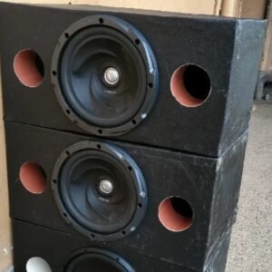 Kenwood and Pioneer 1500W Bass Speakers