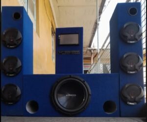 Kenwood Full Set Head Unit With Tallboys