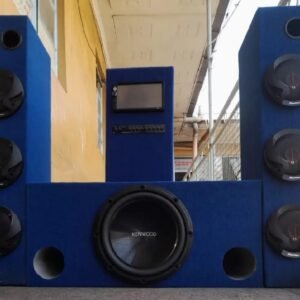 Kenwood Full Set Head Unit With Tallboys