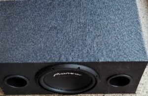 Pioneer 1500w Bass Speaker With Cabinet