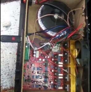 Relay Powerful 2000W Amp With Toraido Transformer 30-0-30