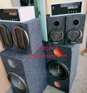 2000watts and 1600W Pioneer Sound Systems