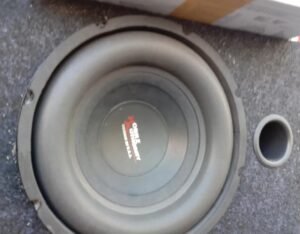 Bass Speaker With Cabinet 1000W Complete 10" Double Magnet