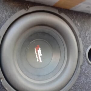 Bass Speaker With Cabinet 1000W Complete 10" Double Magnet
