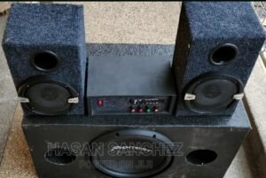 Pioneer 1500W, 2 JVC Midrange Speakers and 2,1 Amplifier Set