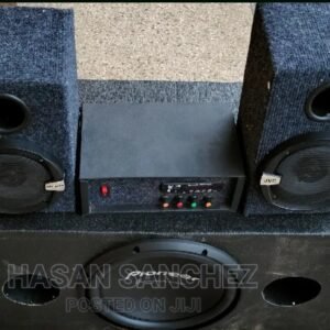 Pioneer 1500W, 2 JVC Midrange Speakers and 2,1 Amplifier Set