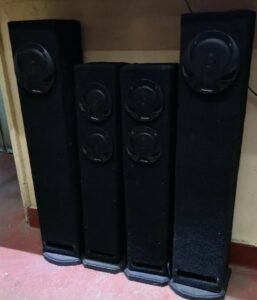 Pioneer Tall Boys Midrange Speakers