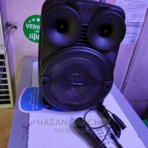 Powered Public Address 8" Speaker With Mic