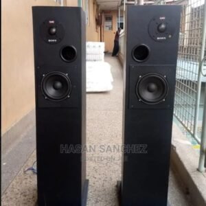 Powerful Tallboys Stereo Speakers 800W With Bullet Tweeters